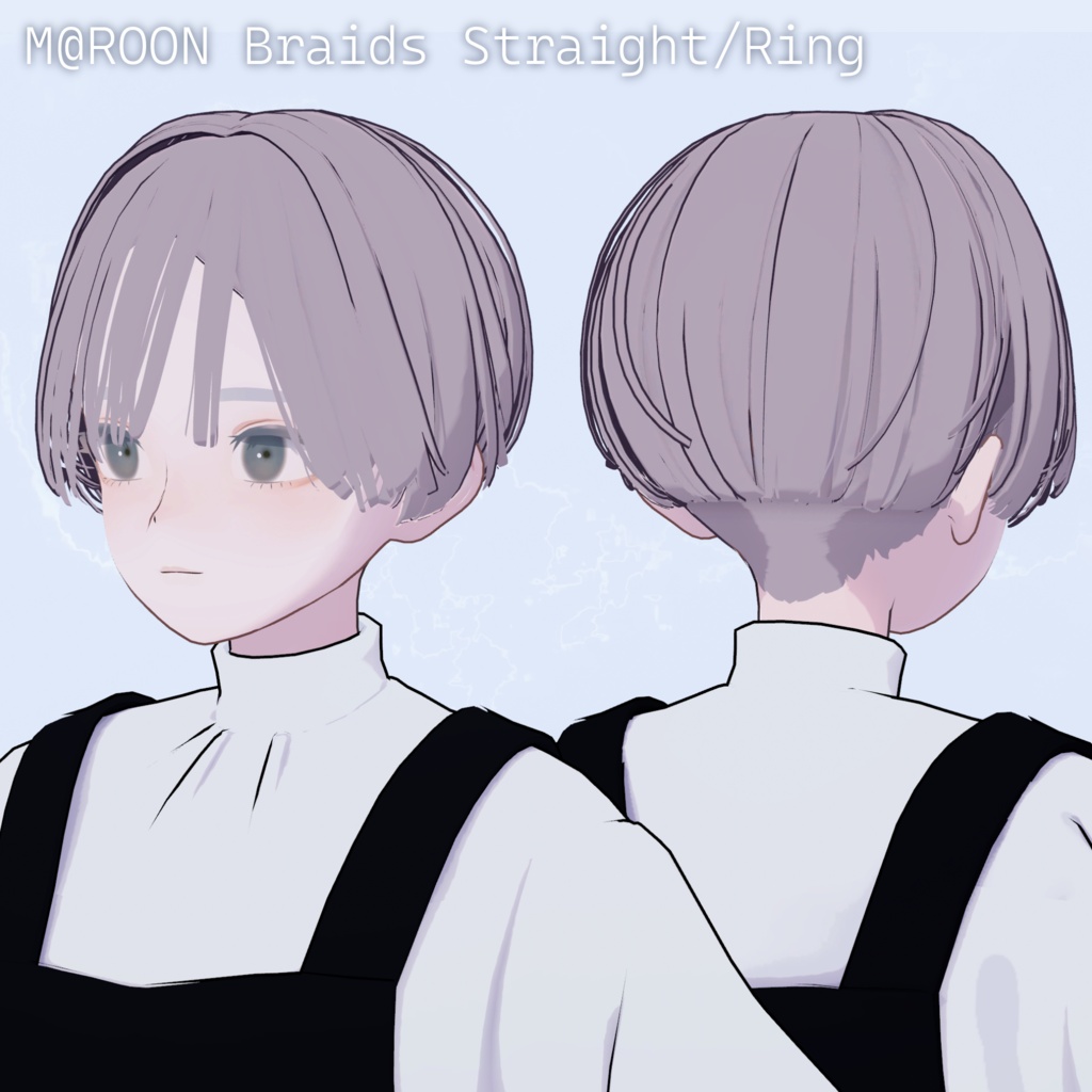 M@ROON Braids Straight/Ring