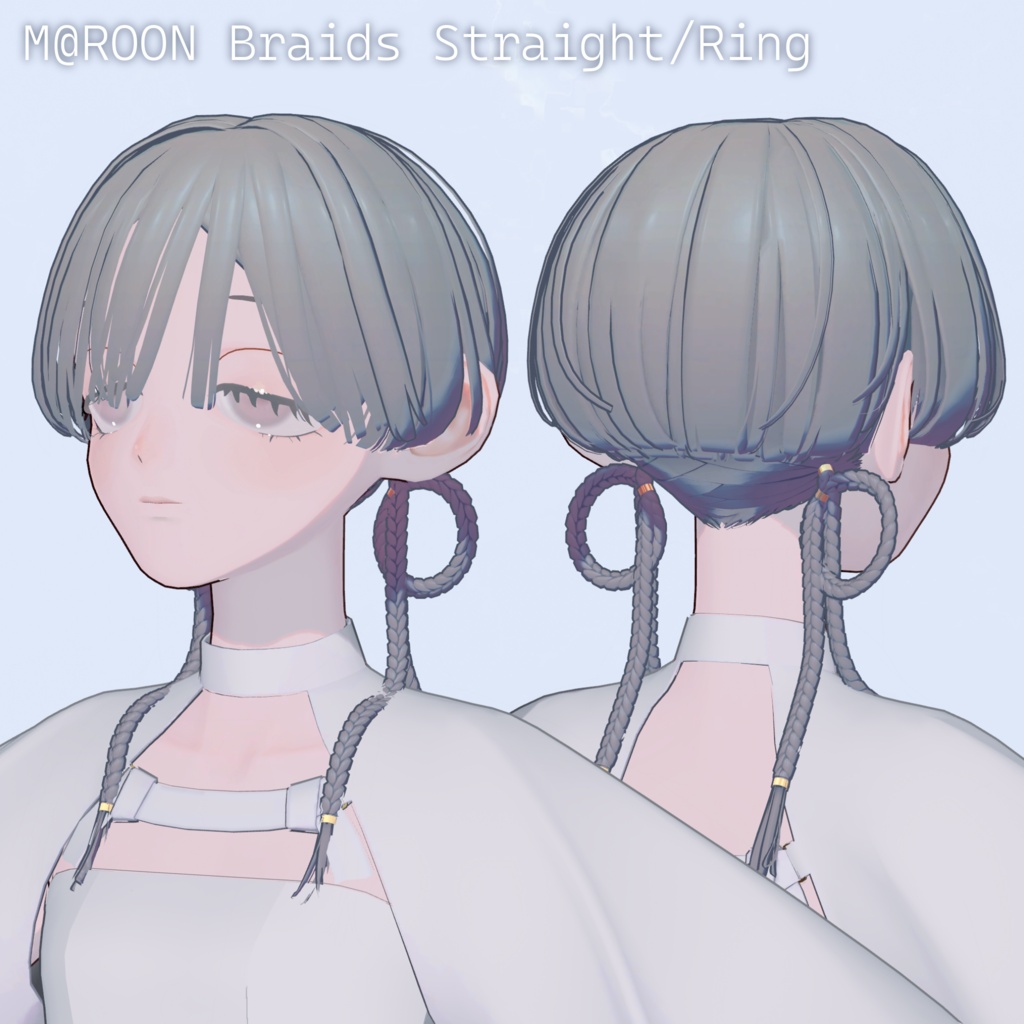 M@ROON Braids Straight/Ring