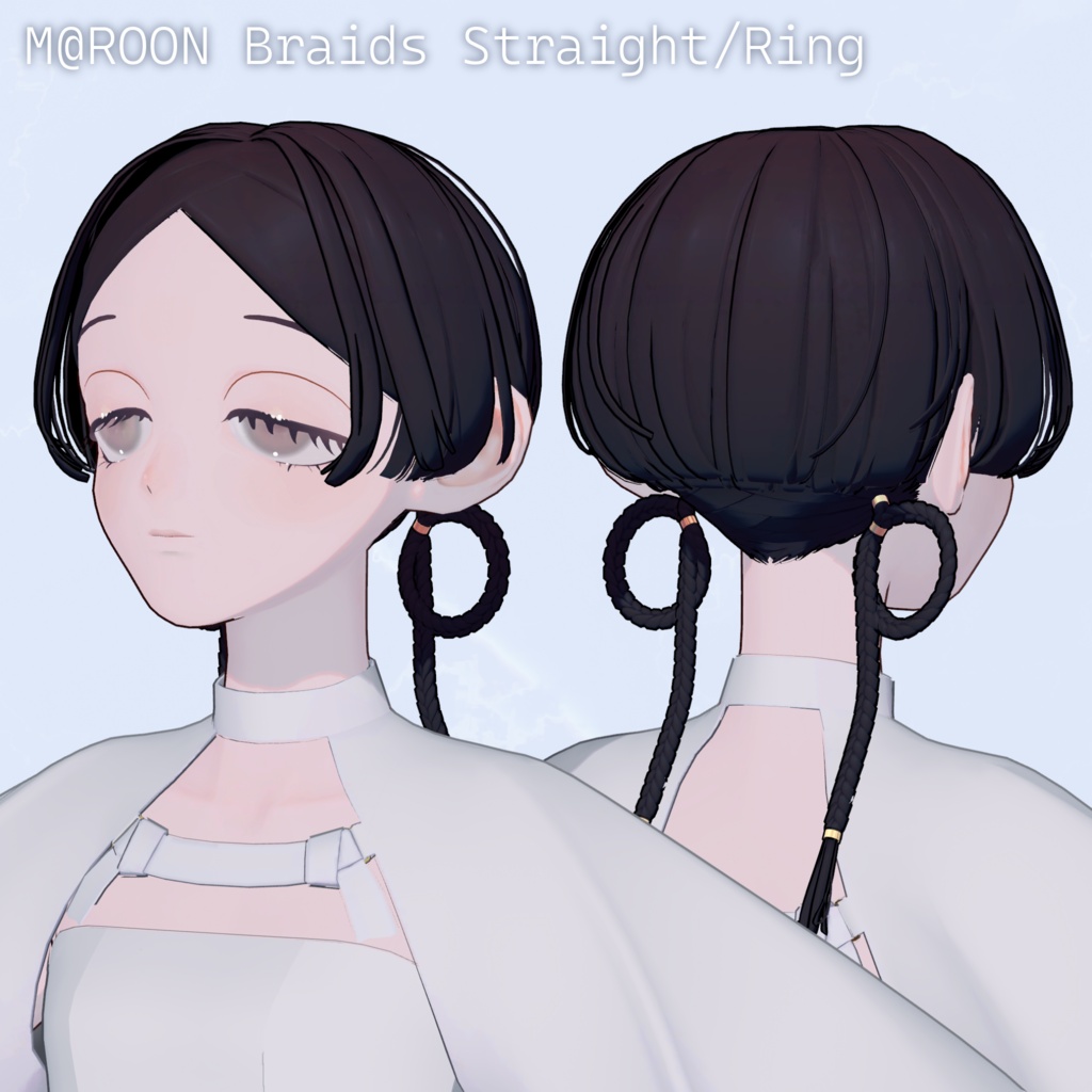M@ROON Braids Straight/Ring