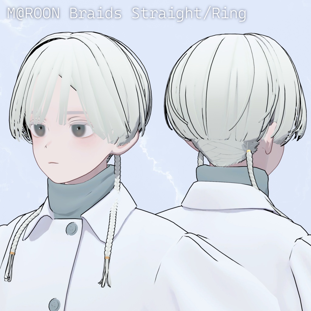 M@ROON Braids Straight/Ring