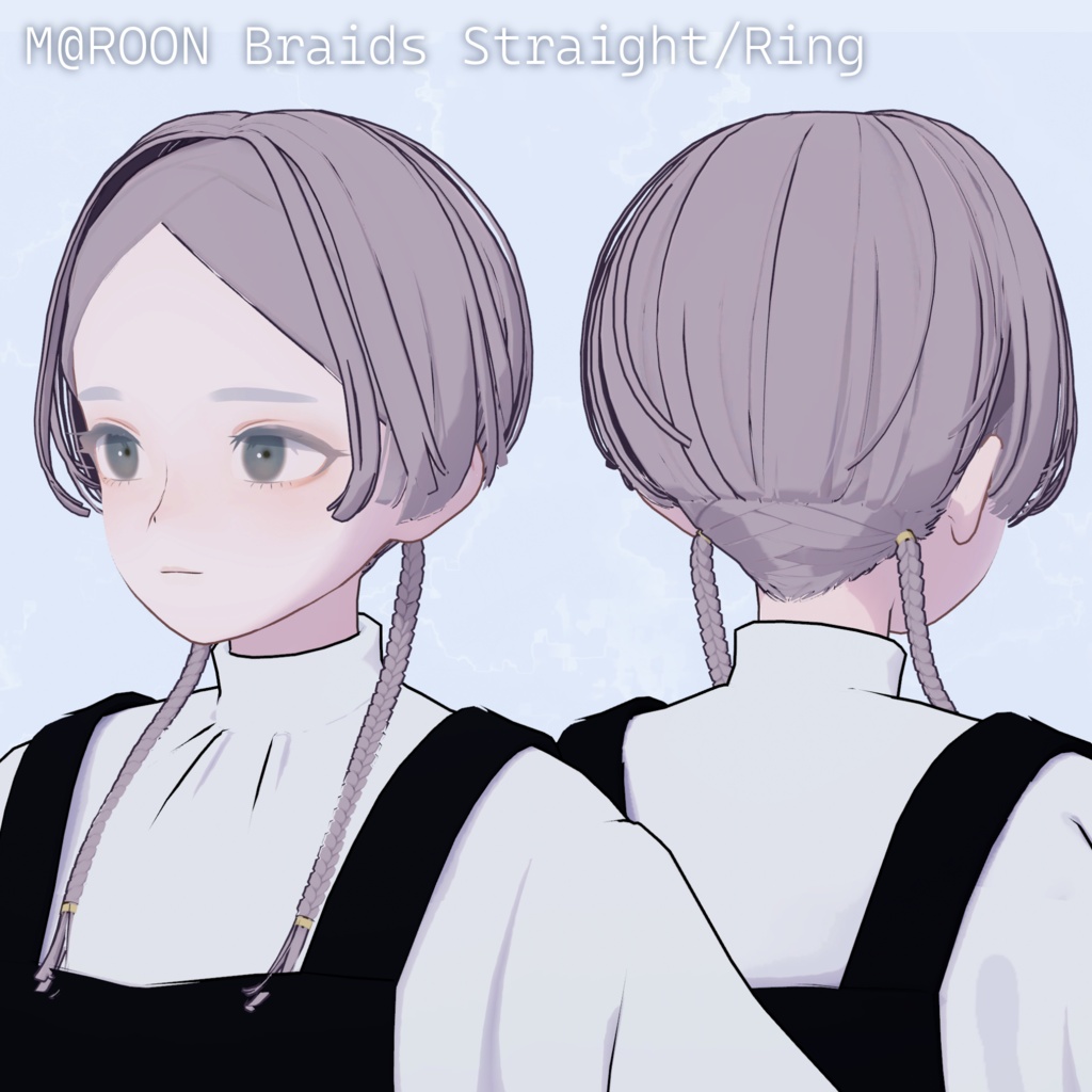 M@ROON Braids Straight/Ring