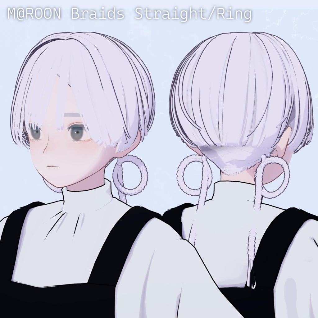 M@ROON Braids Straight/Ring