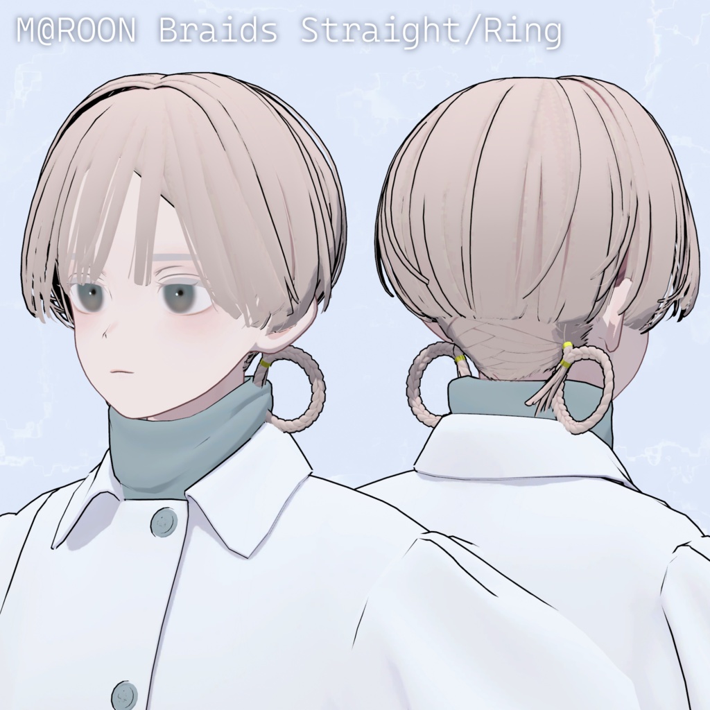 M@ROON Braids Straight/Ring