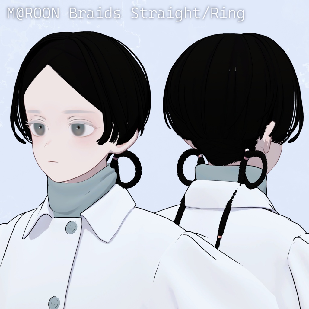 M@ROON Braids Straight/Ring
