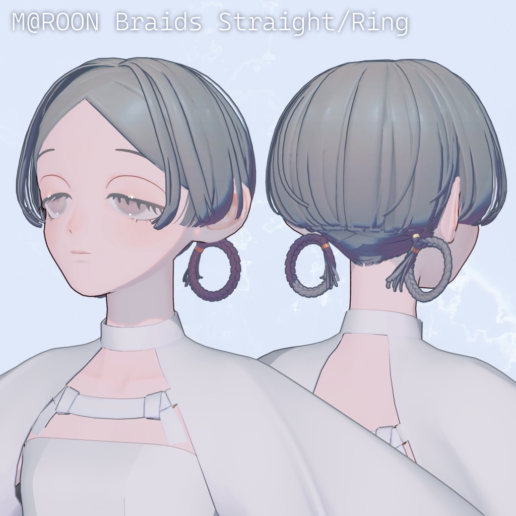 M@ROON Braids Straight/Ring