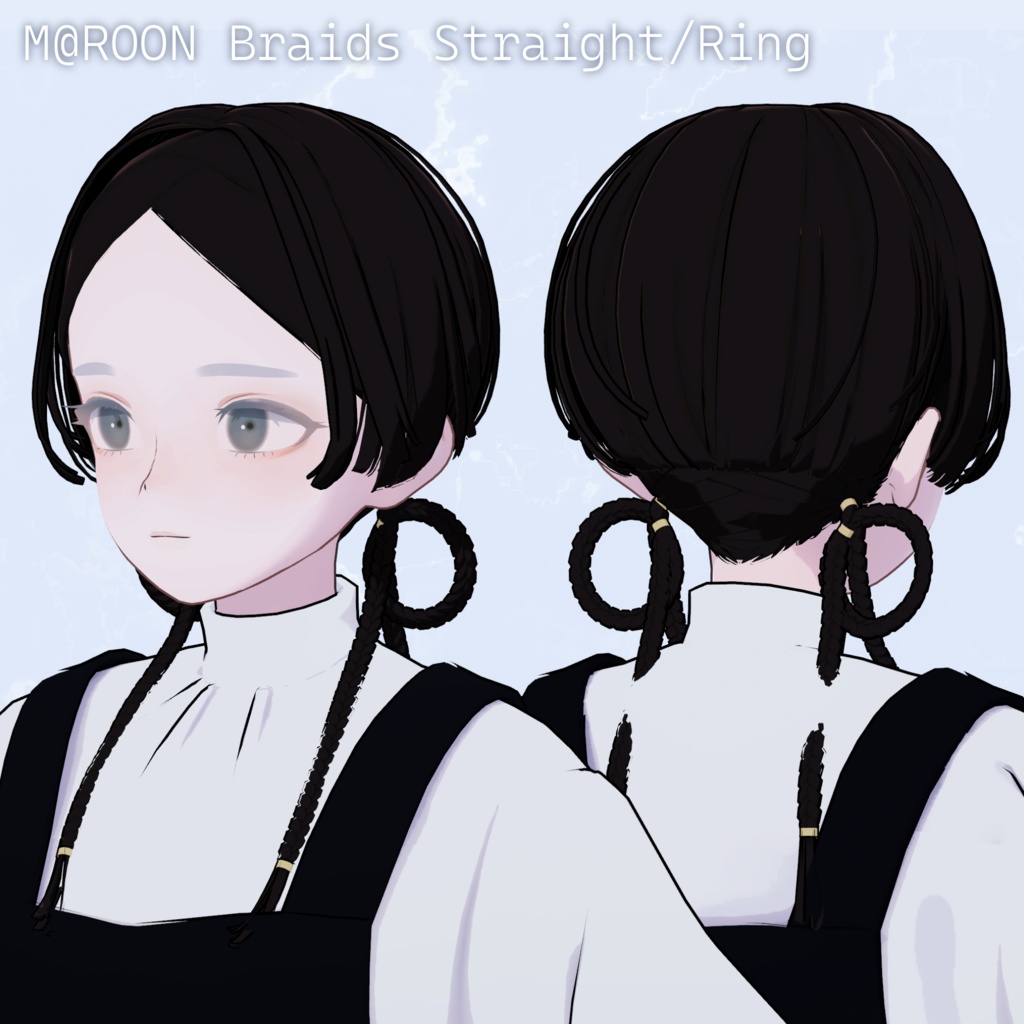 M@ROON Braids Straight/Ring