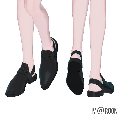Slingback Loafers【7アバター対応】