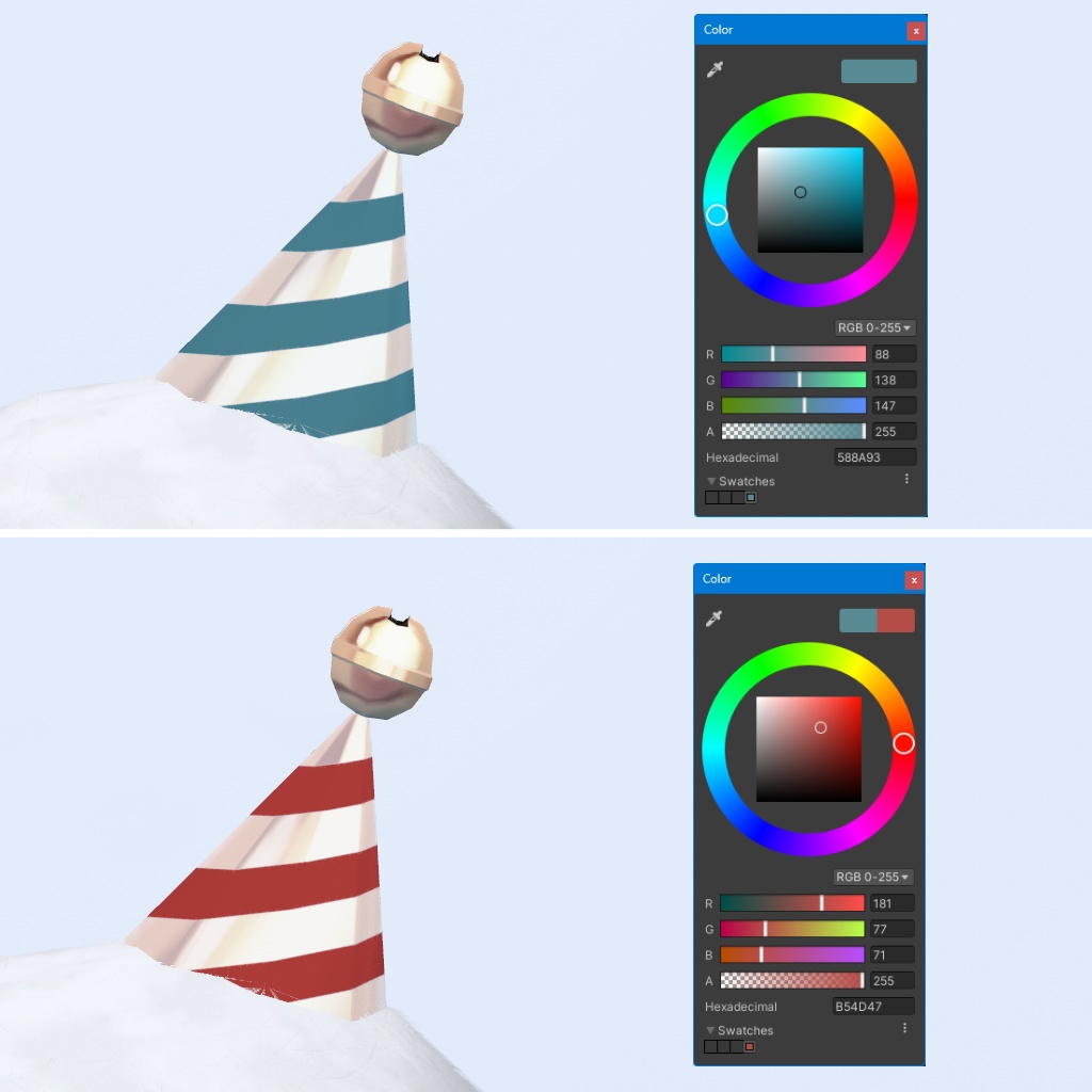 Nontoon向け ColourShiftモジュール