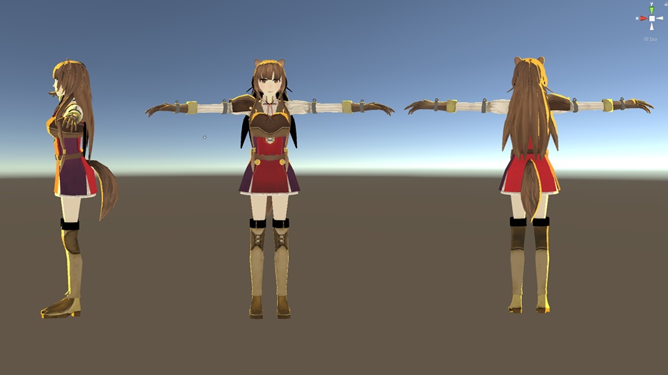 Raphtalia 3D model