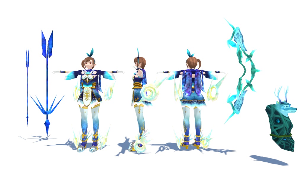 Sylvete 向 け オ リ ジ ナ ル 3D モ デ ル