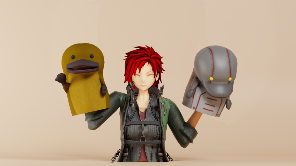 【無料】カモノハシ人形