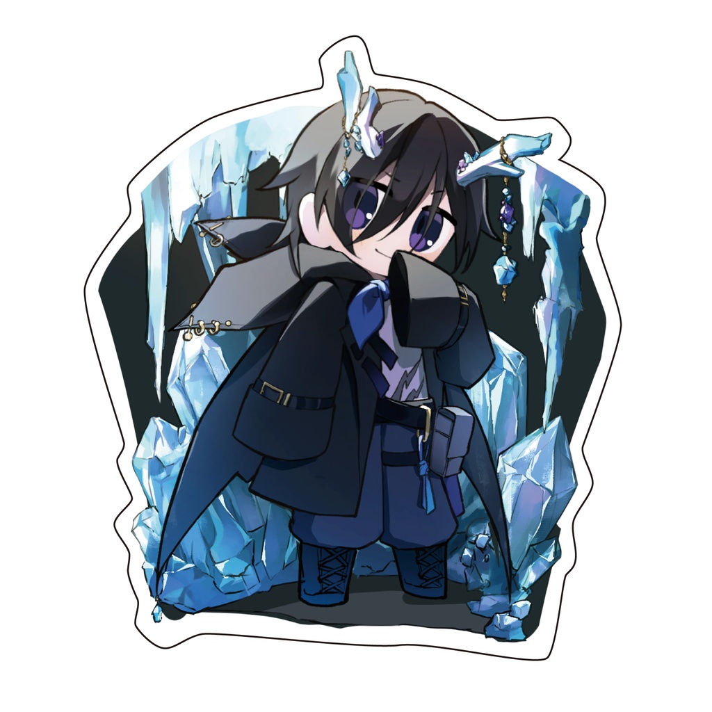 【非公式】ホロスターズ ハロウィンステッカー