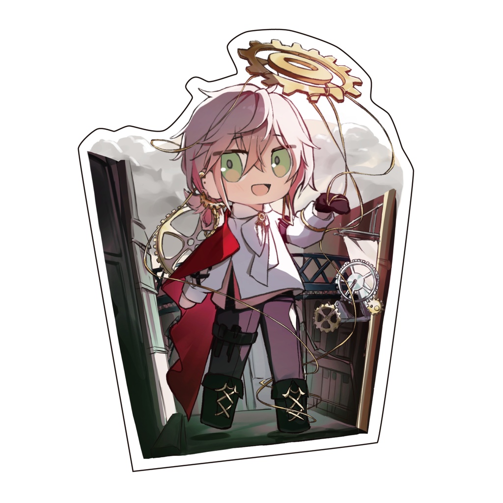 【非公式】ホロスターズ ハロウィンステッカー