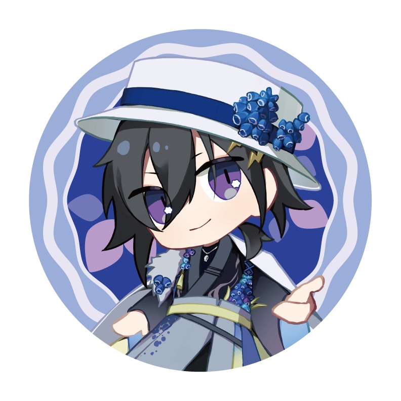 【非公式】春衣装 ホログラム缶バッジ