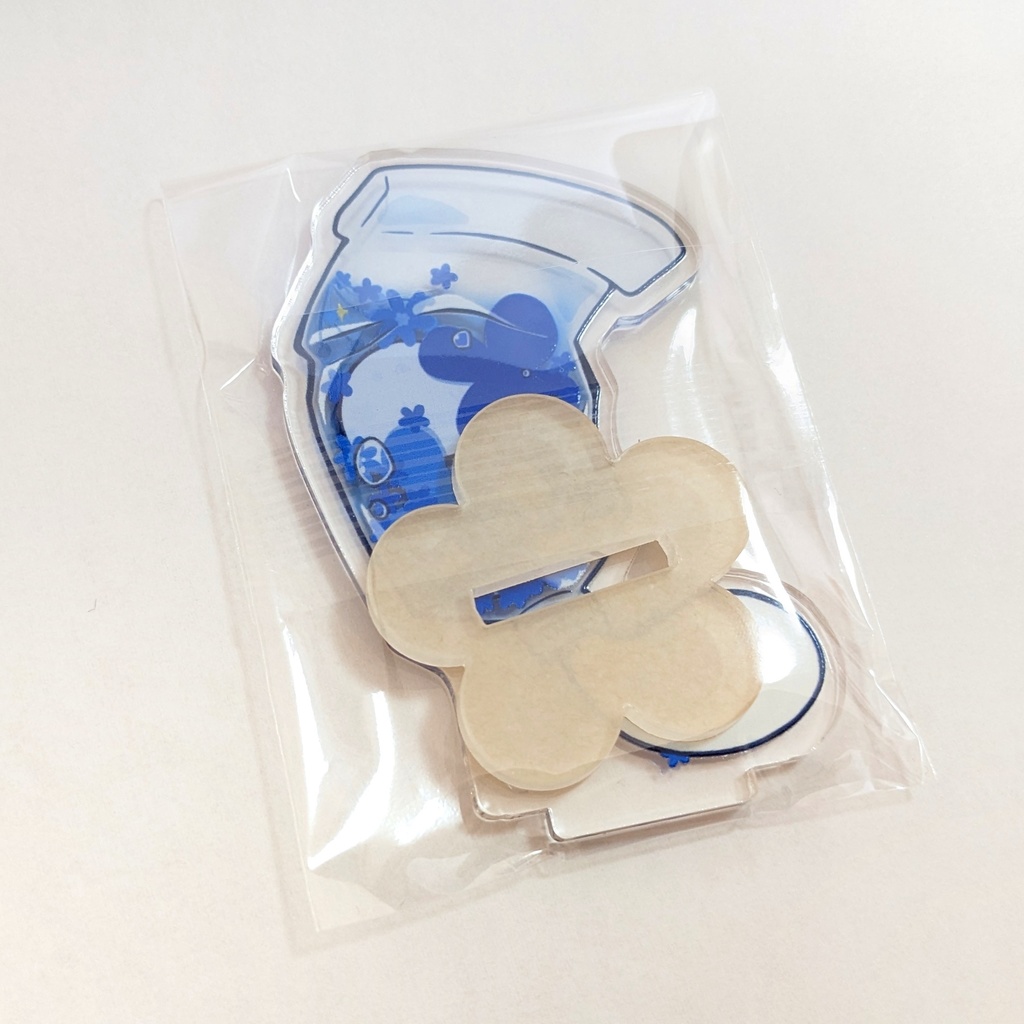 【アクリルスタンド】シマエナガチューブ(あおいろ)