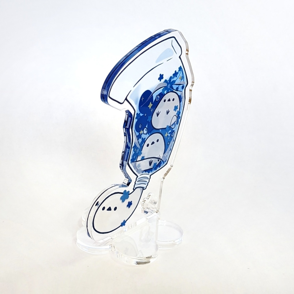 【アクリルスタンド】シマエナガチューブ(あおいろ)