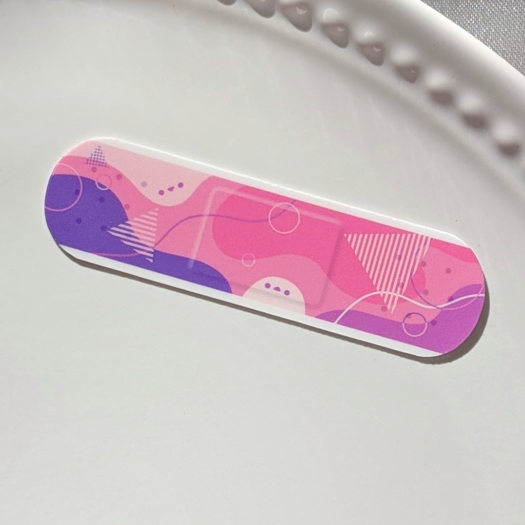 シマエナガのばんそうこう風ステッカー