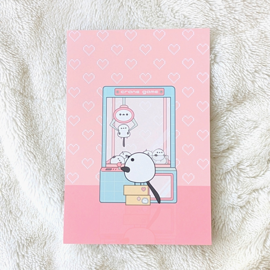 シマエナガのポストカード