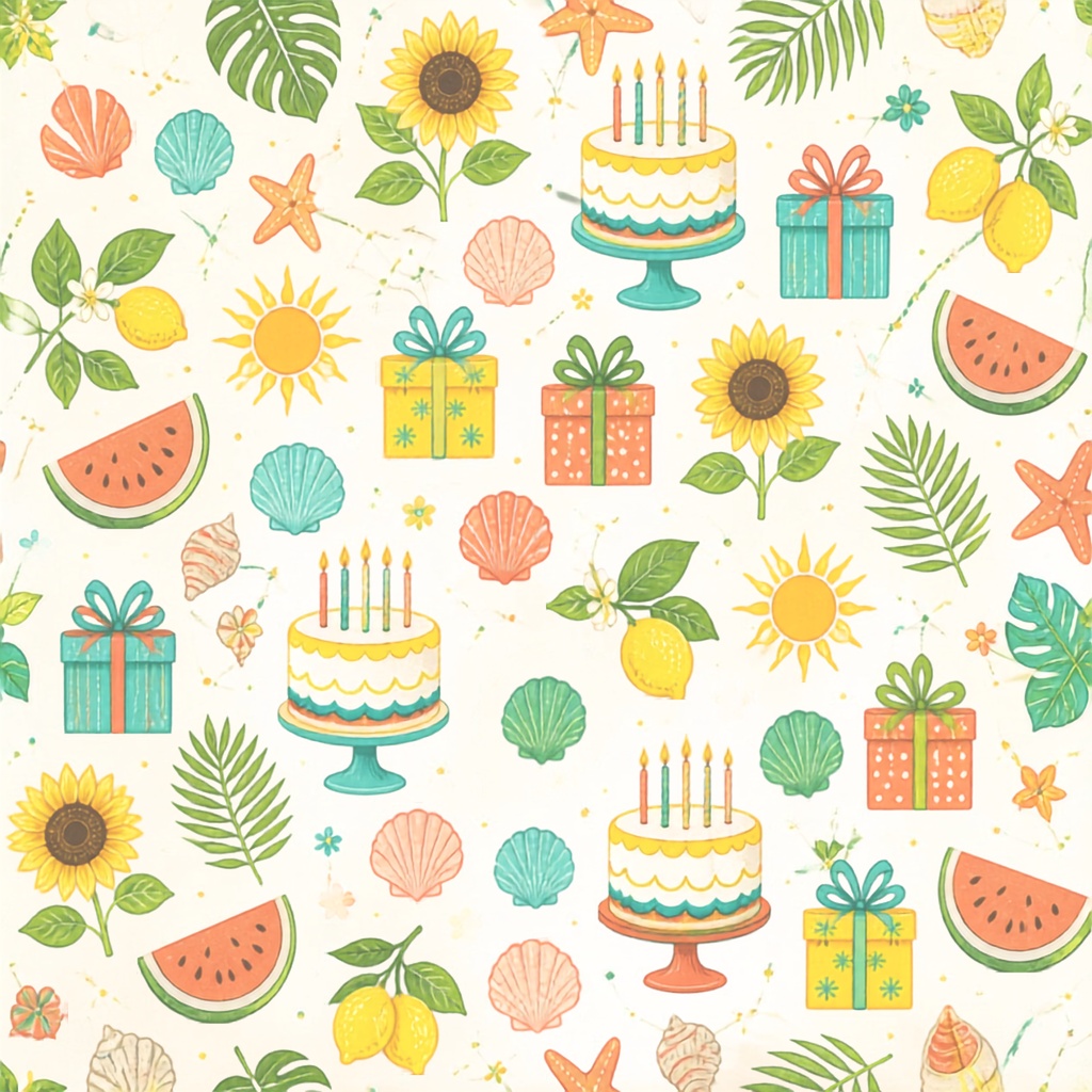 「Birthday Seasons★12か月の季節を楽しむデジタルペーパー」(Canva)