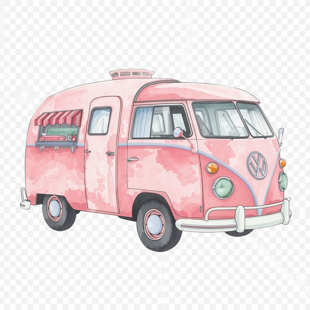 可愛い旅行のクリップアート素材10点