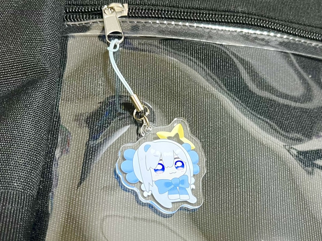 かなたそちゃんミニアクリルキーホルダー