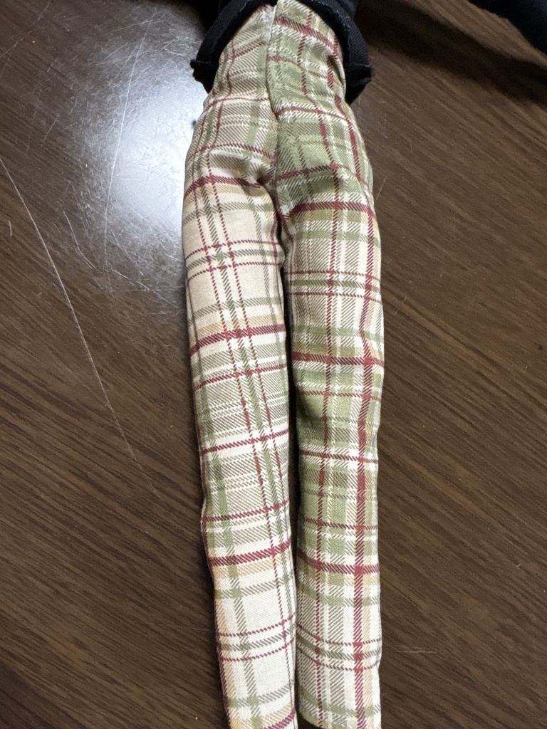 オビツ30 チェックパンツ グリーン