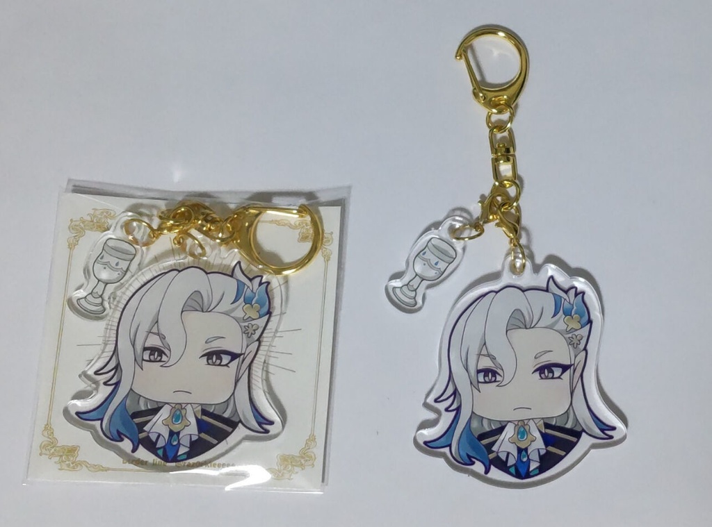 【原神】チャーム付きアクリルキーホルダー