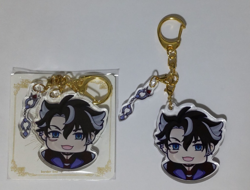 【原神】チャーム付きアクリルキーホルダー