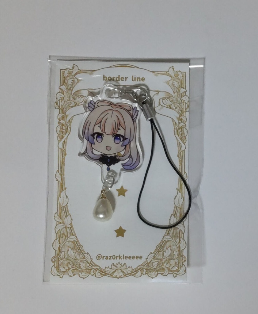 【原神】チャーム付きアクリルストラップ