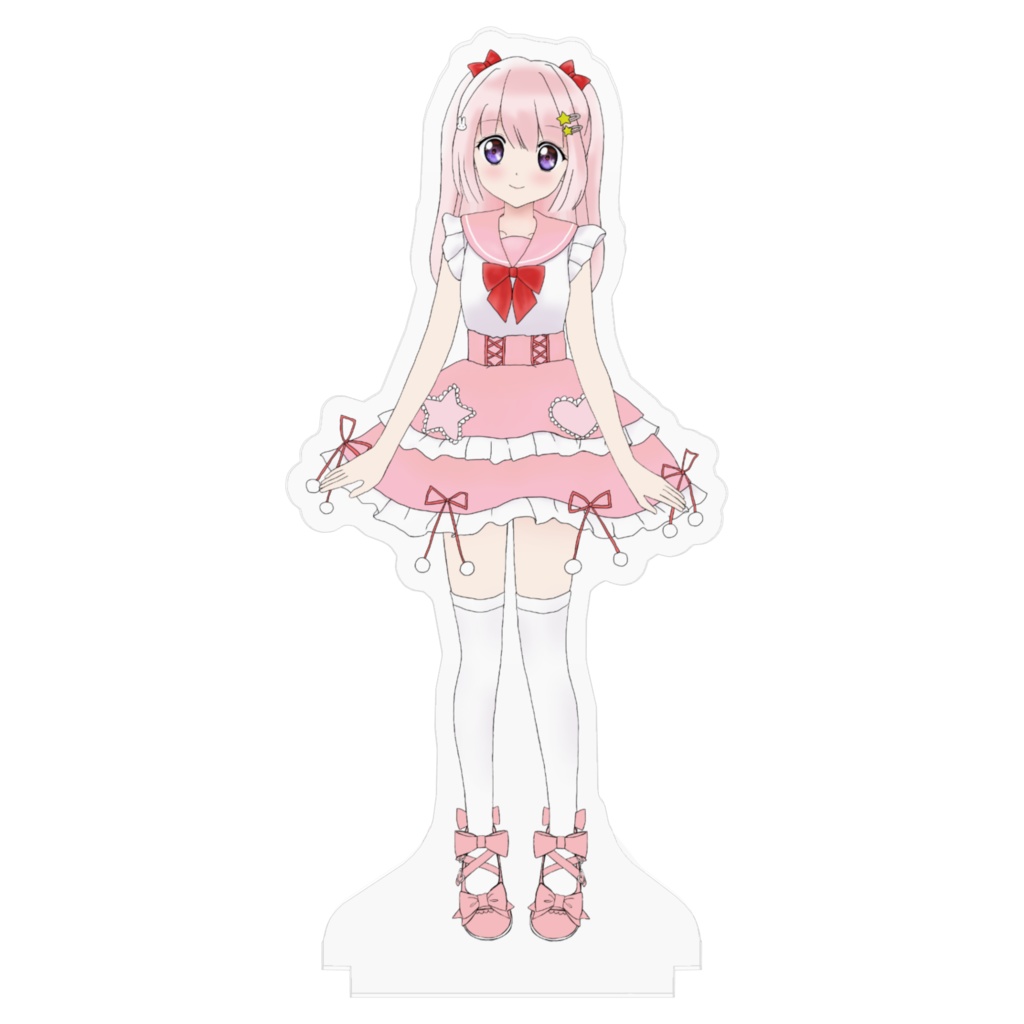 公式 「星守ゆう」アクリルフィギュア(2サイズ)