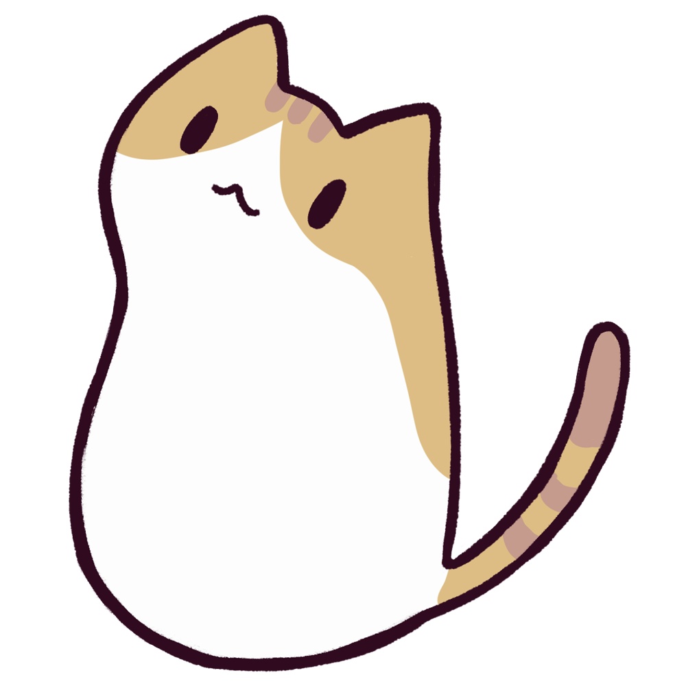 フリー素材ゆるいねこ