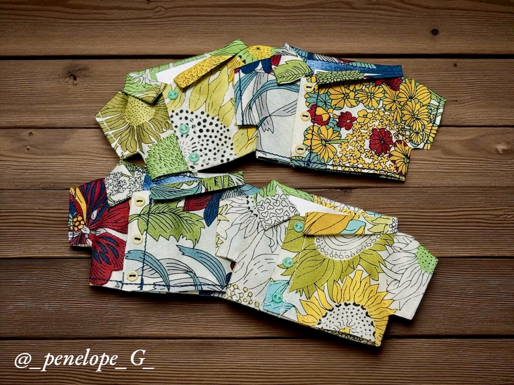 【12cm】変形アシンメトリーシャツ