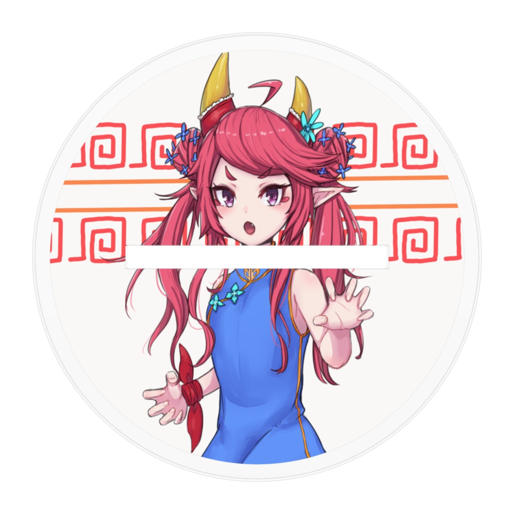 チャイナ王マンジュのアクリル製人形