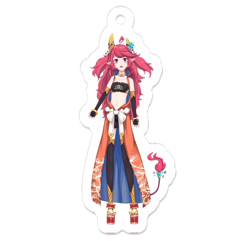 新・不動明星王マンジュのアクリル製鍵ホルダー