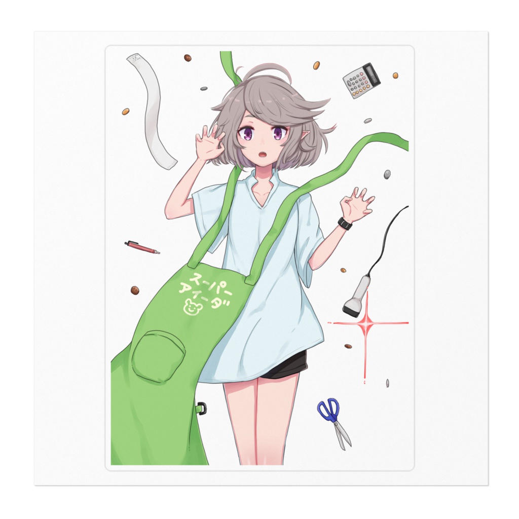 新・バイト王マンジュのどこでも粘着紙