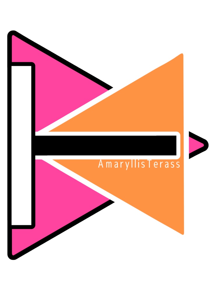 AmaryllisTerass公式ロゴ缶バッチ