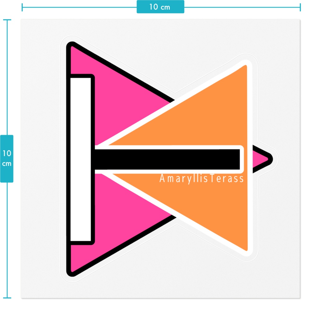 AmaryllisTerass公式ロゴステッカー