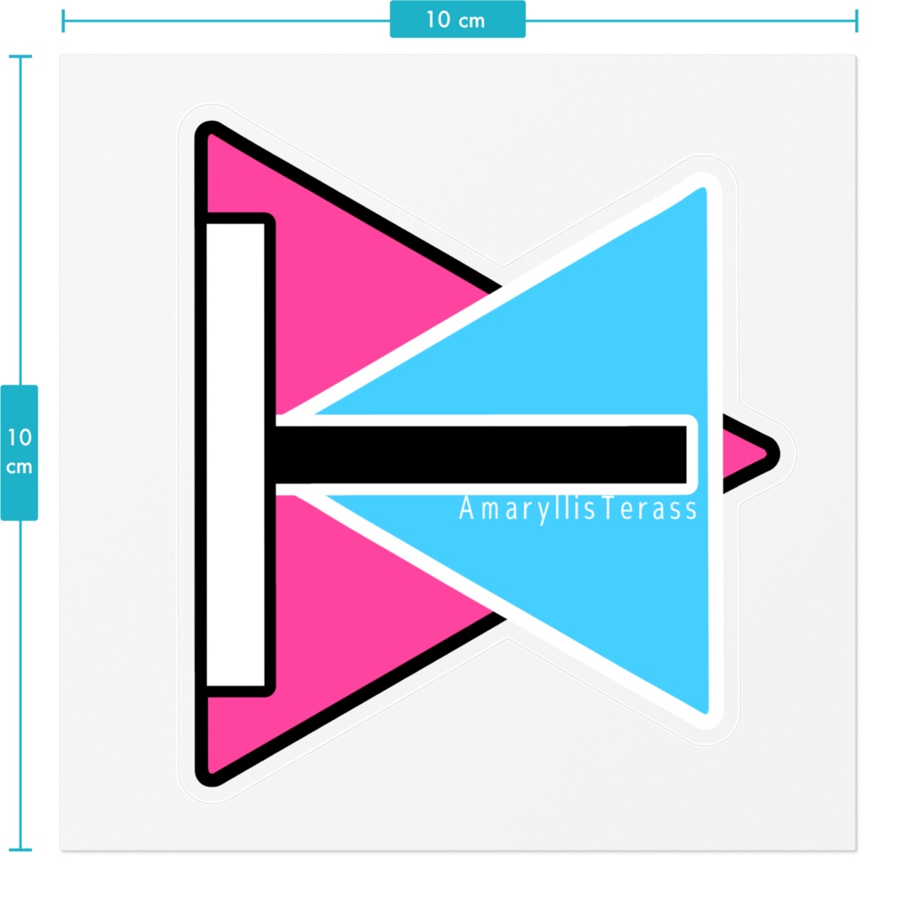 AmaryllisTerass公式ロゴステッカー(アナザー)