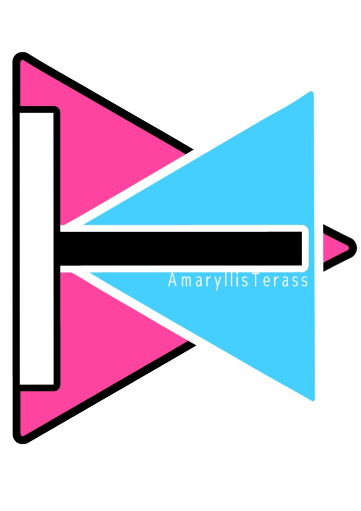 AmaryllisTerass公式ロゴステッカー(アナザー)