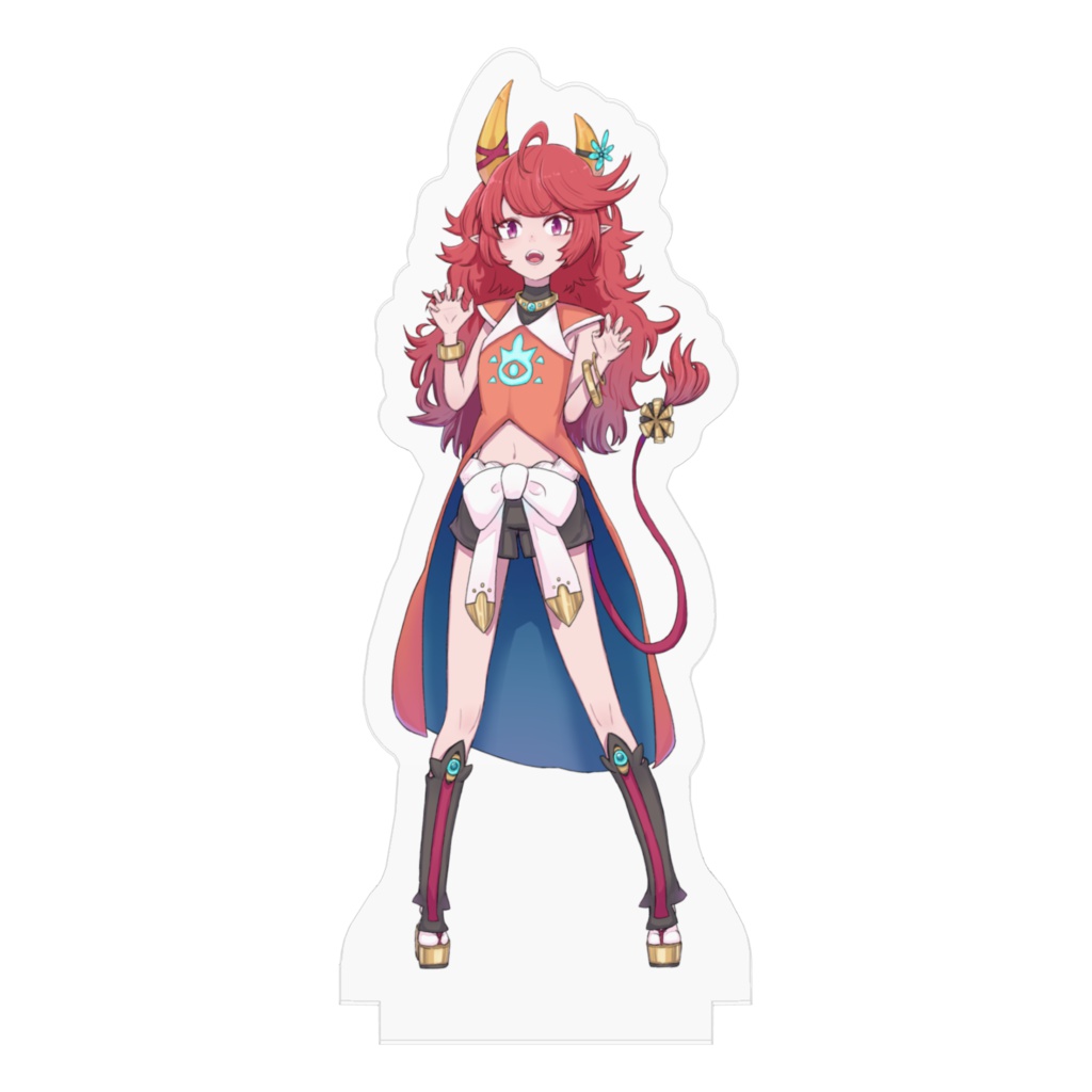 不動明星王マンジュのアクリル製人形