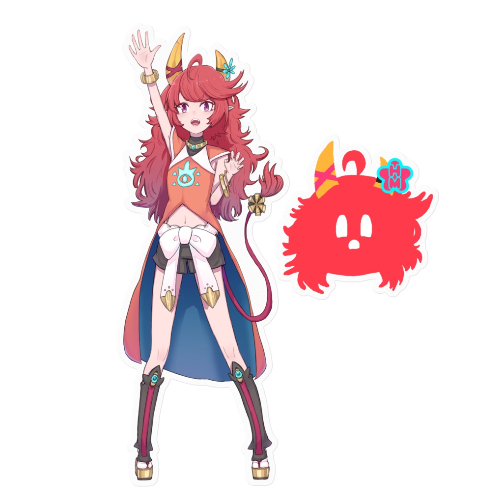 不動明星王マンジュのどこでも粘着紙