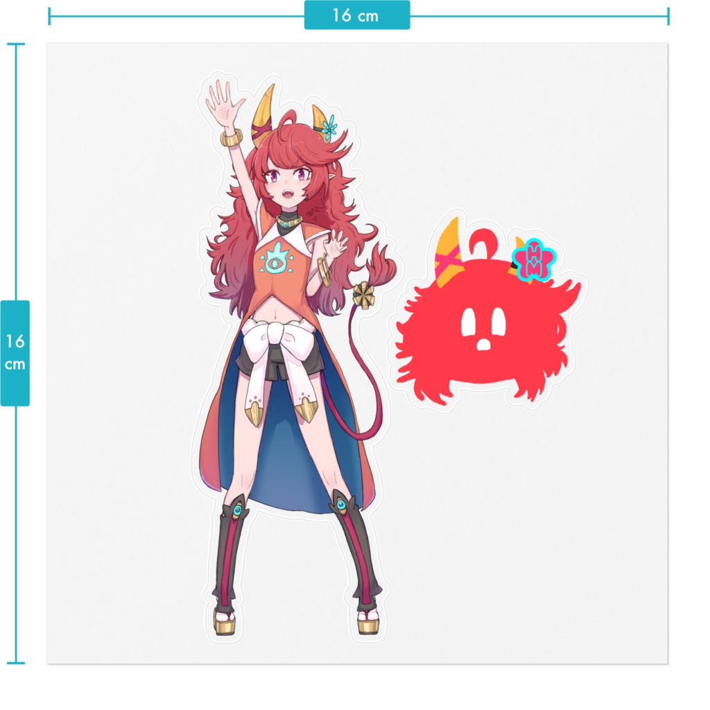 不動明星王マンジュのどこでも粘着紙