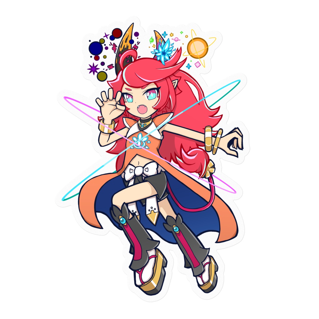 不動明星王マンジュpypyどこでも粘着紙(覚醒ver.)