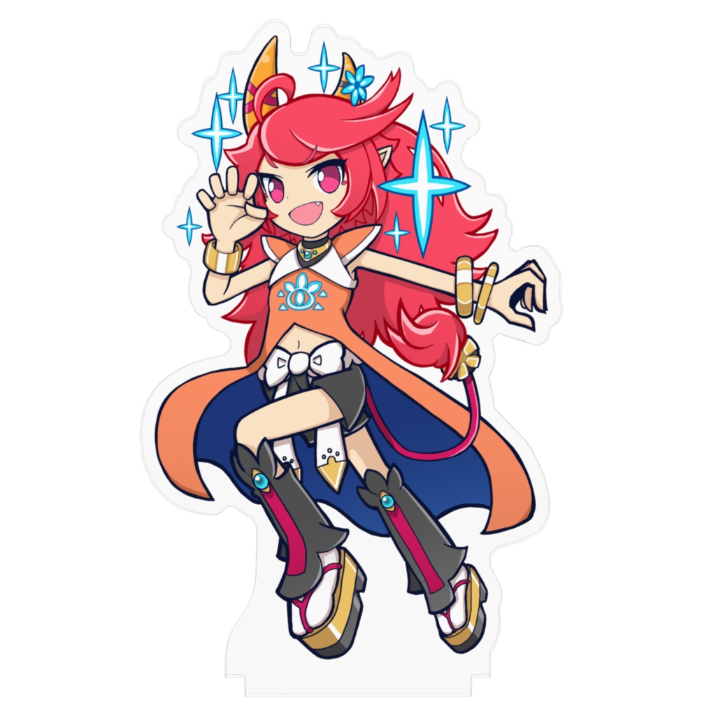 不動明星王マンジュのpypyアクリル製人形