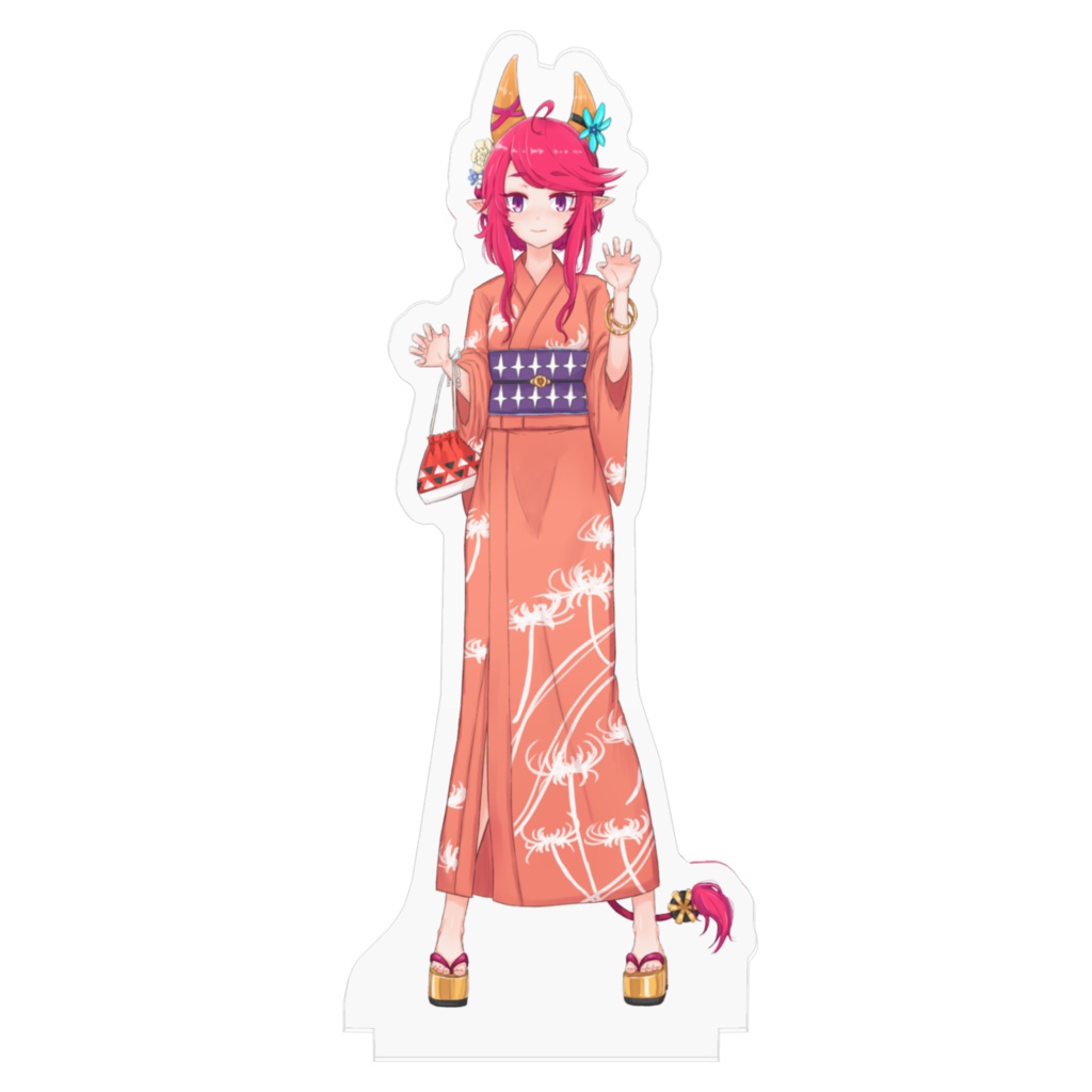 不動明星王マンジュ浴衣姿(2018ver.)のアクリル製人形