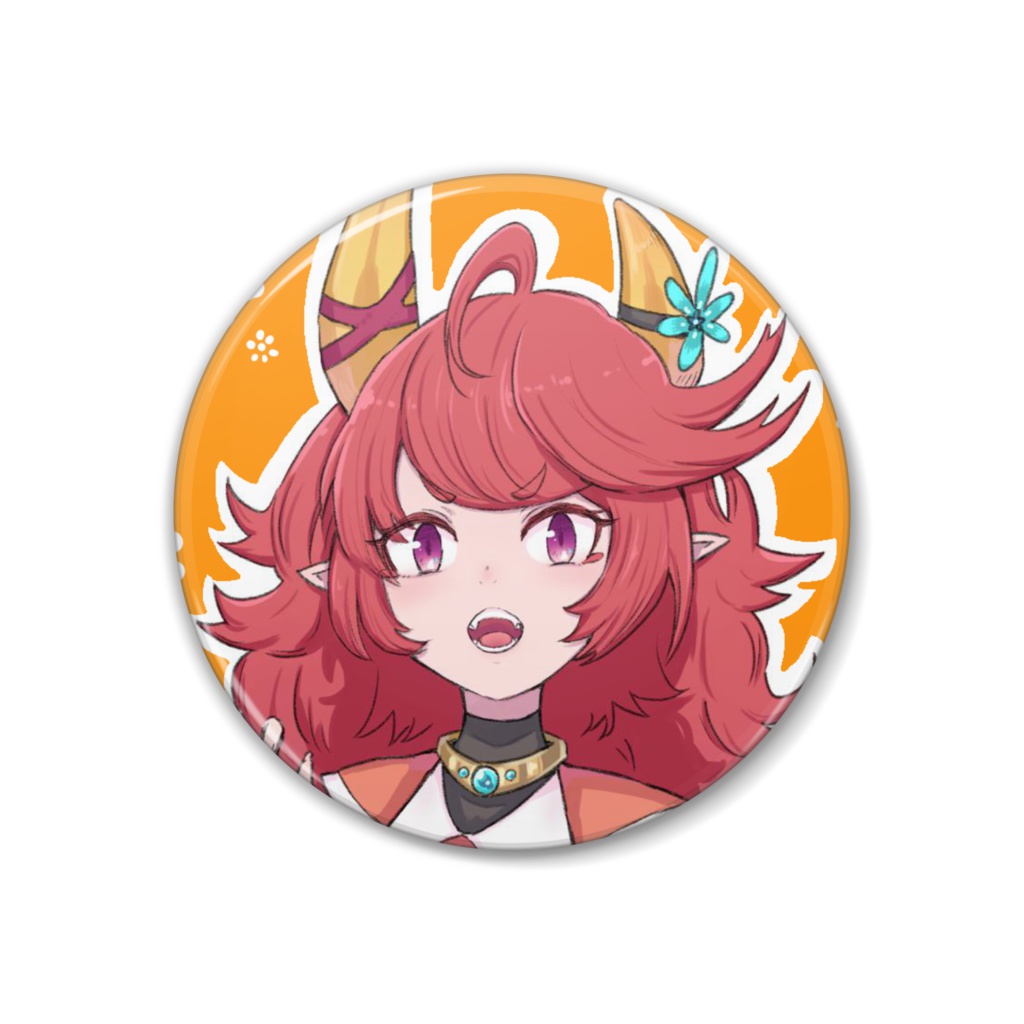 不動明星王マンジュの缶ばっち