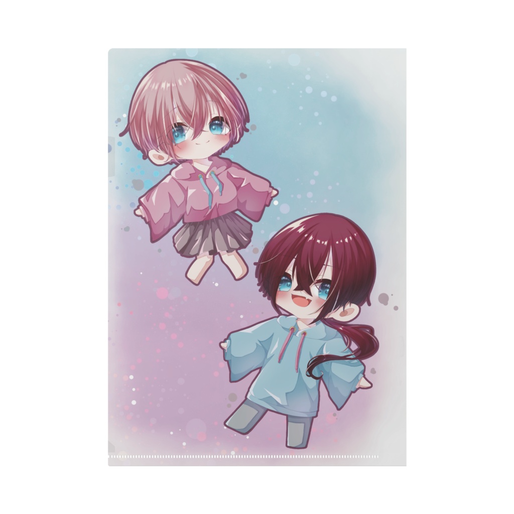 神宮寺兄妹のクリアファイル