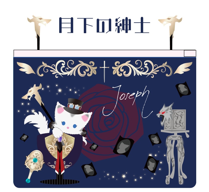 【第五人格】イメージクリアポーチ 写真家【マスクケースに◎】