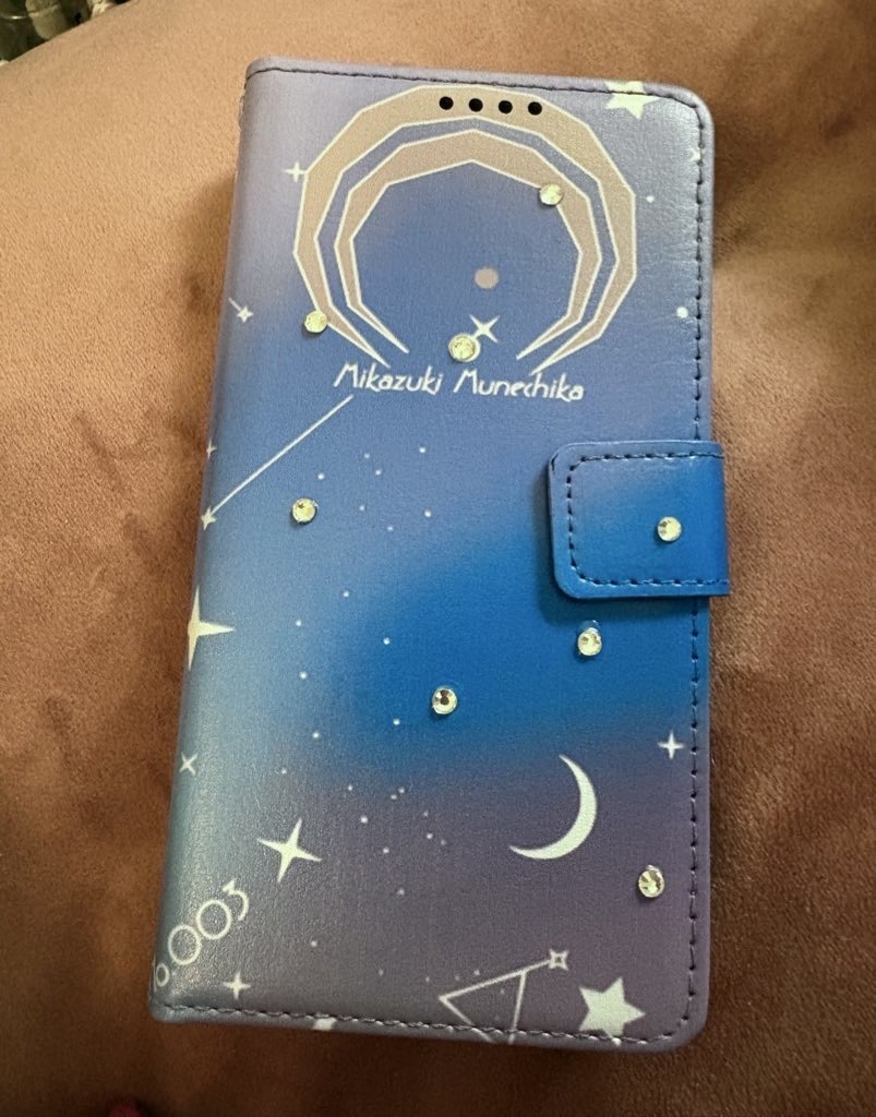 【三日月宗近】天の川スマホケース【刀剣】