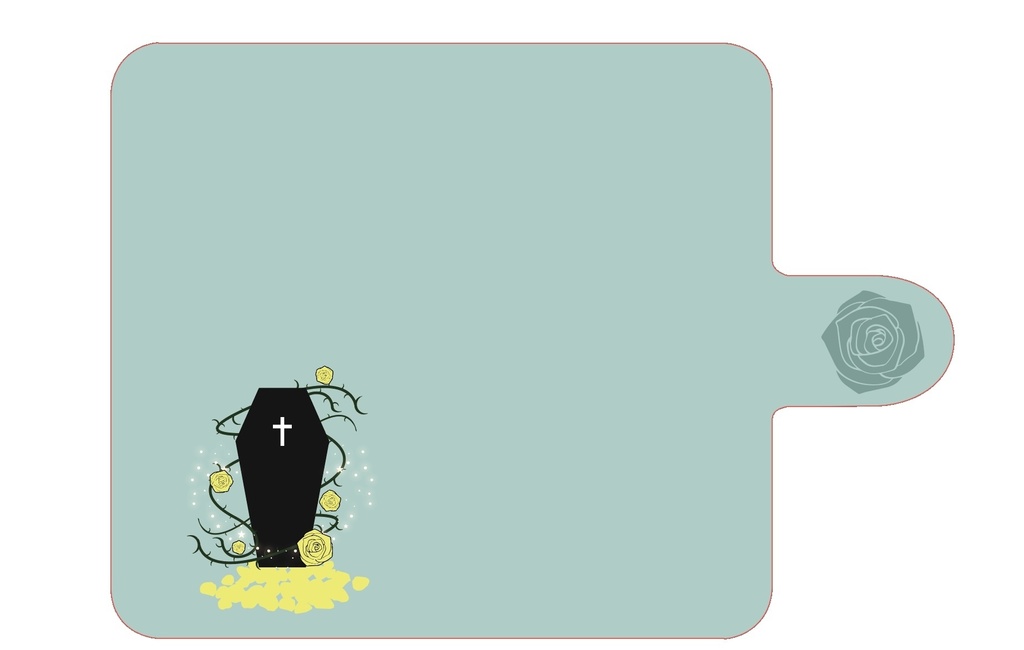 【第五人格】イメージスマホケース 納棺師【琴師】